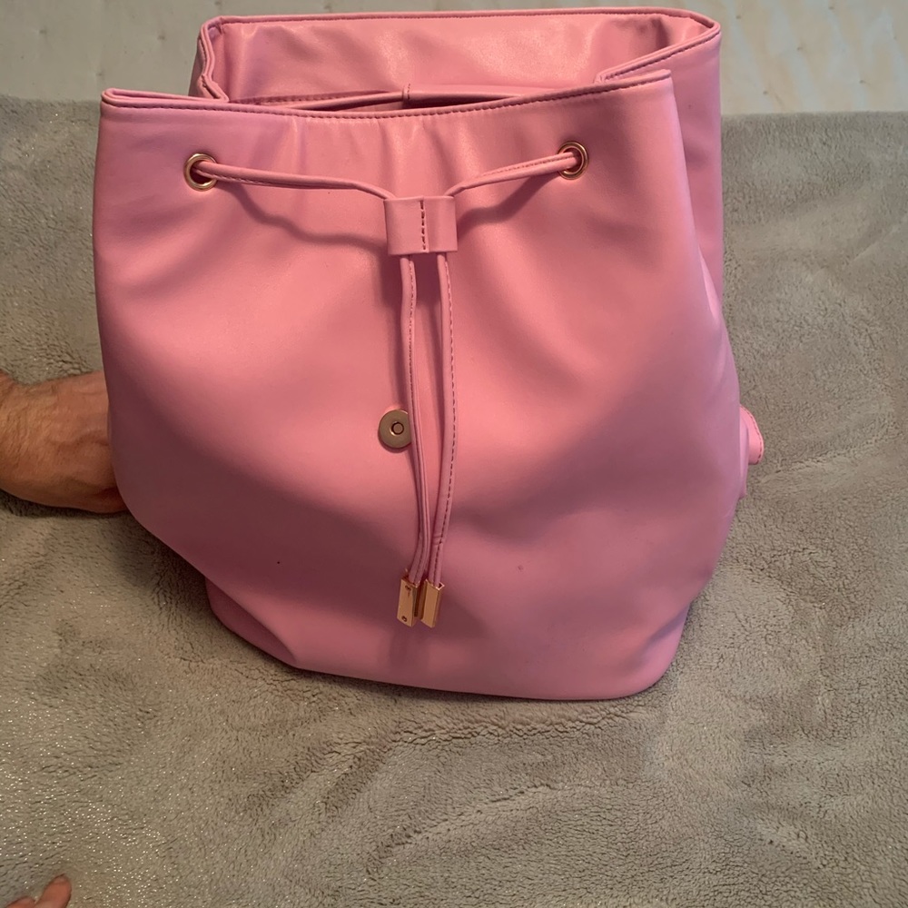 Light Pink Large Backpack - Picture 2 of 3